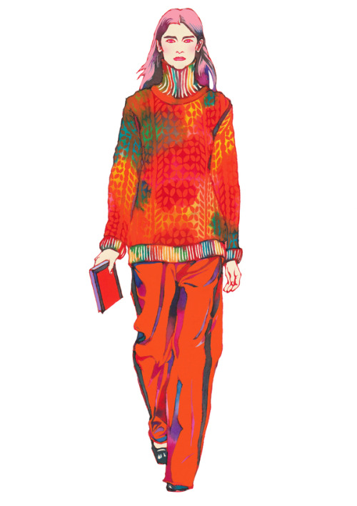 just-art:  Fashion Illustrations by Natsuki OtaniArtist: Tumblr / Website 