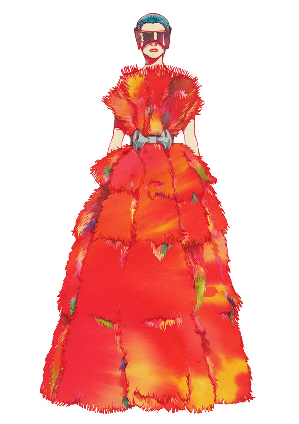 just-art:  Fashion Illustrations by Natsuki OtaniArtist: Tumblr / Website 