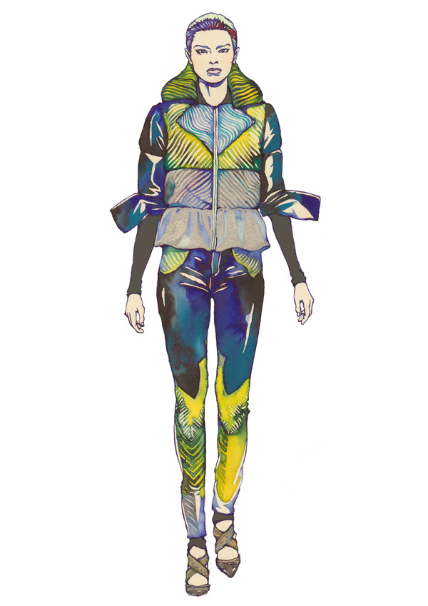 just-art:  Fashion Illustrations by Natsuki OtaniArtist: Tumblr / Website 