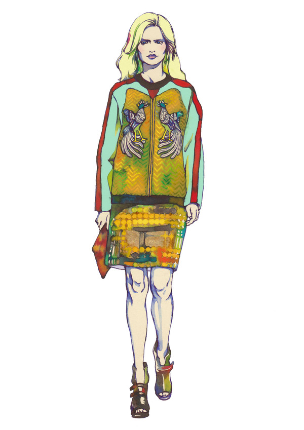 just-art:  Fashion Illustrations by Natsuki OtaniArtist: Tumblr / Website 