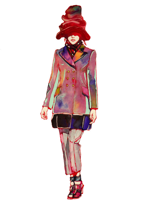 just-art:  Fashion Illustrations by Natsuki OtaniArtist: Tumblr / Website 
