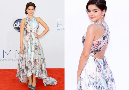 ARIEL WINTER &lt;&lt; The 14-year-old actress is wearing a stunning Katherine Kidd gown with Brian A