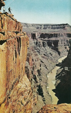 reckless-nights:  vintagenatgeographic:  Toroweap Overlook, Grand Canyon National Monument National Geographic | April 1962       