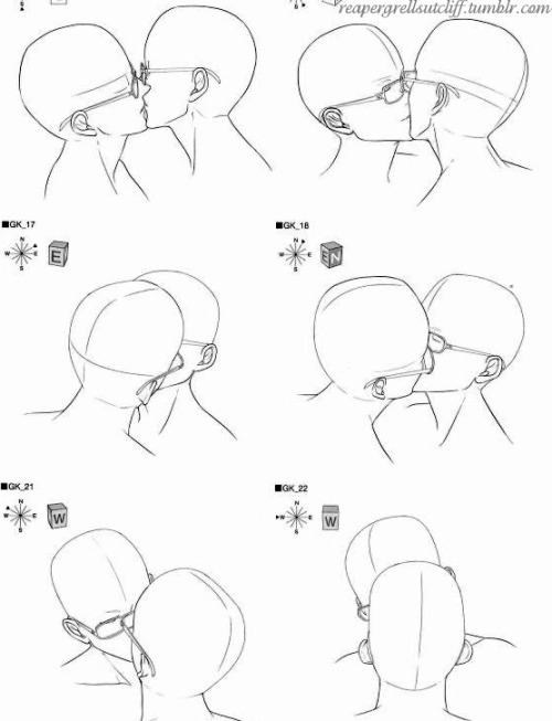 reapergrellsutcliff: Ea href=“http://www.akadot.com/kiss-scene-rough-sketches-drawing-for-bo