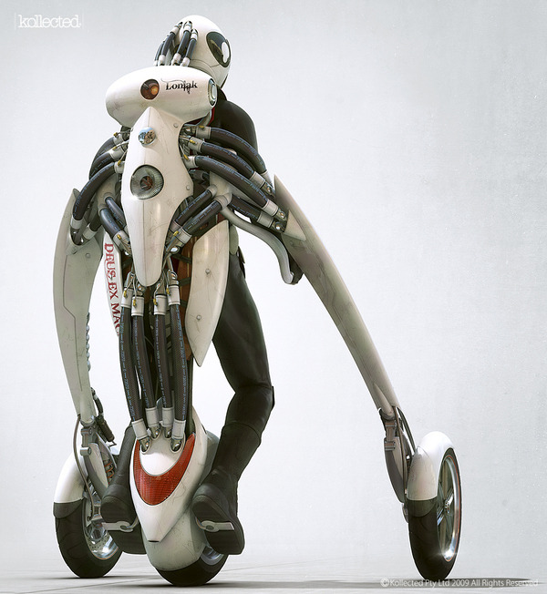 pancakepowerrrr-hailzenith:  Wearable motorcycle…awsome! 