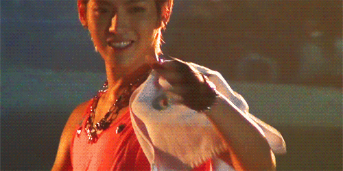  when Kris sees a fan… 