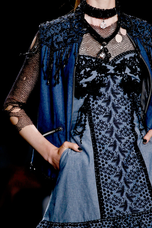 Anna Sui, spring 2013.