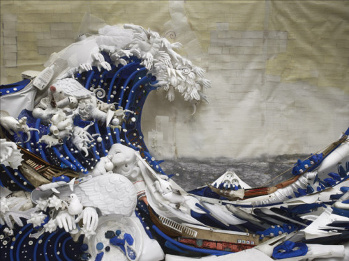 petapeta:  Incredible Anamorphic Installations Made of Found Objects - My Modern Metropolis