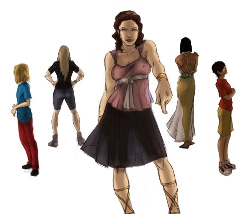 pochiownsakitchen: Modern ancients from my Game-verse!AU.  China, Turkey, Rome, India and Germa