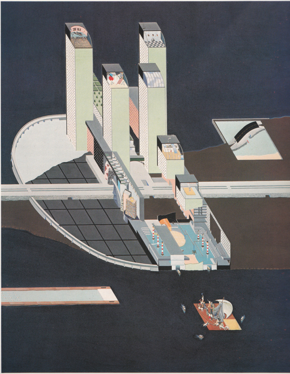 Rem Koolhaas : Welfare Palace Hotel 1976