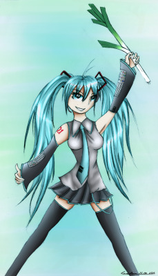 kairaanix:  Because Miku!  Miku&hellip; D: