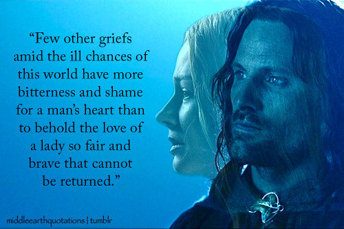 - Aragorn to Éomer, The Return of the King, Book V, The Houses of Healing 