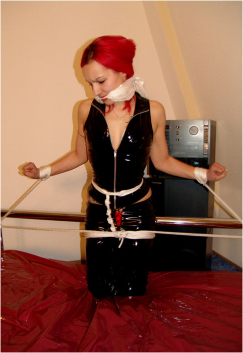 Red Head Girls Tied Up