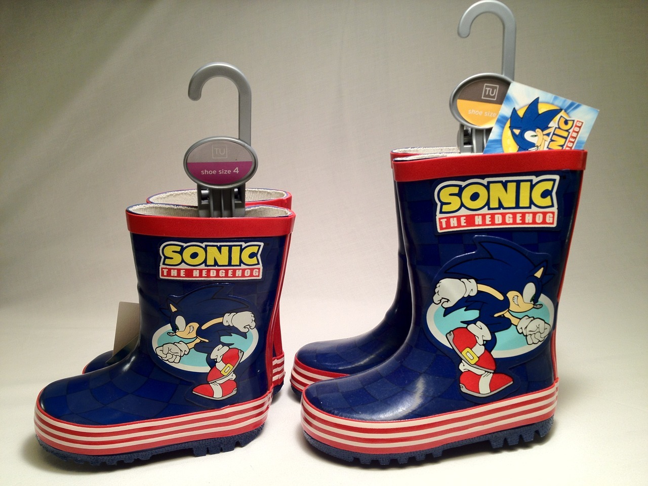 Sonic wellies, wellington boots 