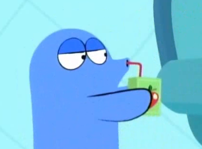 noahhawk:  moreboringthanwheelofmonotony:  sydthelemur:  Everytime a Tumblr user says, “I can’t,” we should give them a juice box.  #so i was watching foster’s and bloo kept saying i can’t and falling everywhere #then they gave him a juice