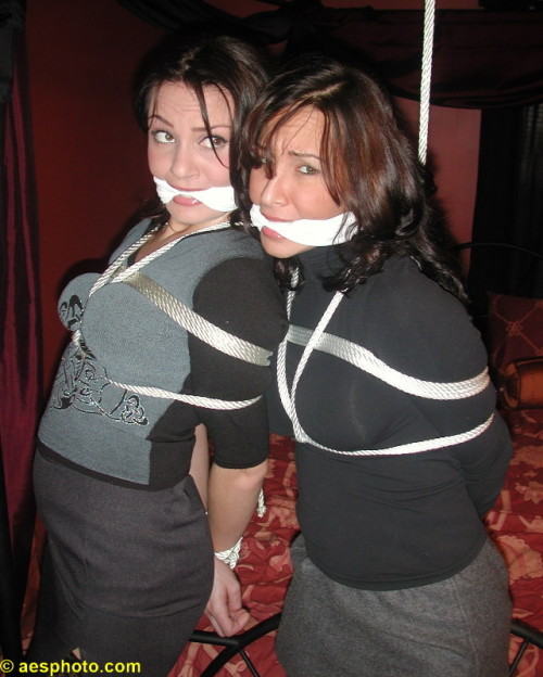 XXX Tied up women photo