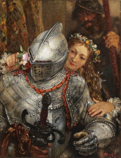 theyoungdoyley:vcrfl:Adolph Menzel: Blindekuh, 1867.#I actually think this is a hilarious image #lik