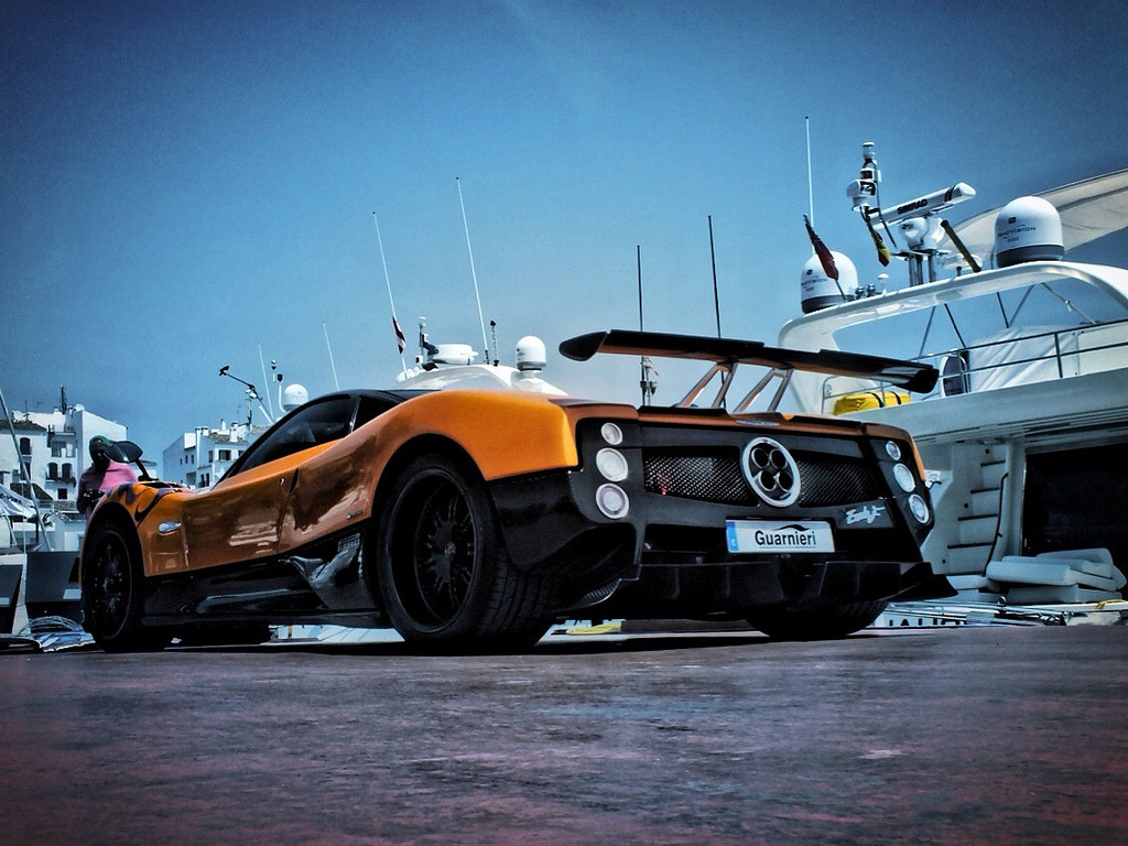 automotivated:  Pagani Zonda F Batman Edition (Luxury Weekend Marbella Cars &amp;