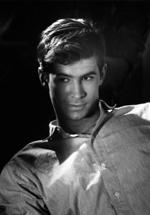 Anthony Perkins; in Rome, during production of René Clément&rsquo;s This Angry Age