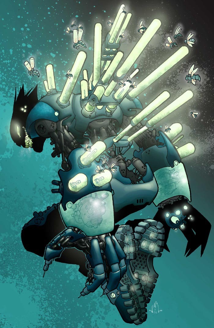 cyberneticstarchild:   kolor neonecronby *Reza-ilyasa    