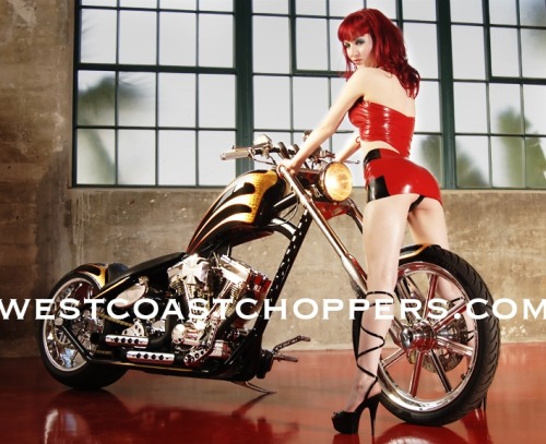 Time Capsule: 2007 Miss October in the West Coast Choppers Calendar Model: Angela Ryan Photo: Shanno