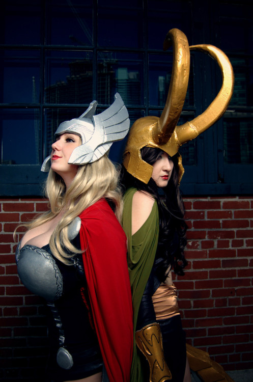 Porn photo demonsee:  Thor and Loki 