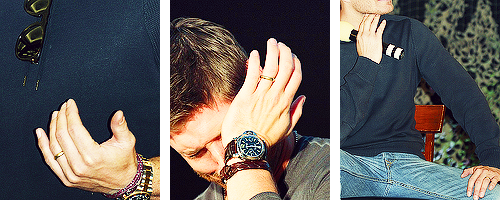 stickingupforkendall:  jensen ackles’ hands appreciation thanks to this asshole 