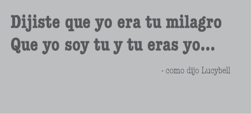 giinolivares:  Milagro - Lucybell