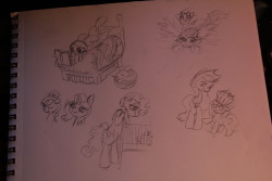 Here&rsquo;s some doodles from when i was supposed to be paying attention in humanities and wasn&rsquo;t. Features even more upside down Twilight.