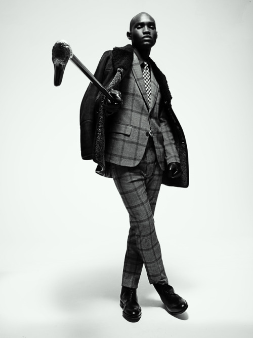 Olivier Geraghty + Sartorial Swagger + Editorial for Shortlist Magazine + Photographer Rankin