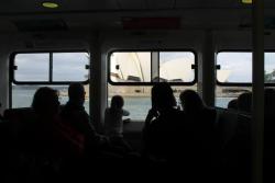 joycanilla:  A family’s silhouette on the ferry back to Circular Quay.