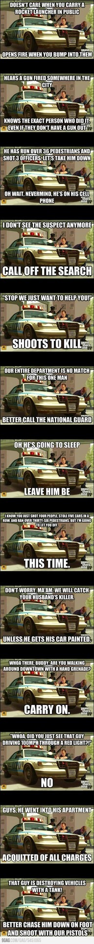 thatuglyfangirl:  GTA cop logic 