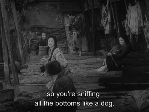 Donzoko (&ldquo;The Lower Depths&rdquo;) (1957), Akira Kurosawa.