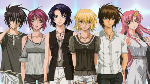 fts-peace:Canon pairings in Gseed. *squeals* nice matching clothes