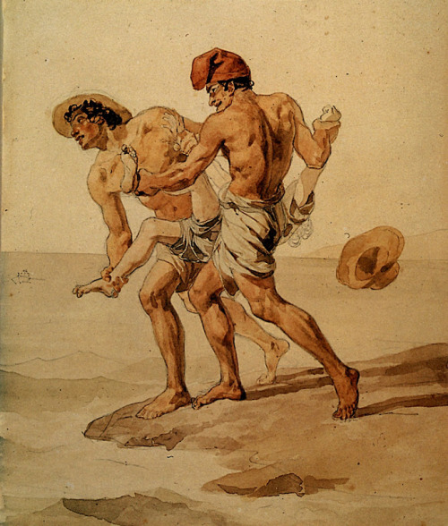 Karl Briullov. Forced Bathing