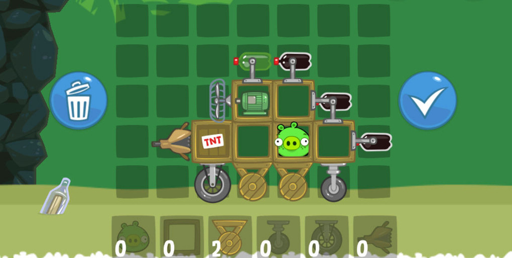 ‘Bad Piggies’ (Mobile) review - Grand theft piglet
Angry Birds gets its Joanie Loves Chachi with a spin-off starring the malevolent swine.