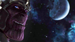 rraaaarrl:  genxorcist:  Wow. Peel away that Thanos makeup and you’re left with one insanely handsome bastard. Since it’s been announced that Thanos will play the villain in both Avengers 2 and Guardians of the Galaxy, actor Damion Poitier will soon