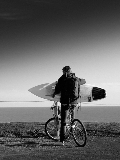 withboardsandwildly:  Checking the Surf by steven bourke on Flickr. 