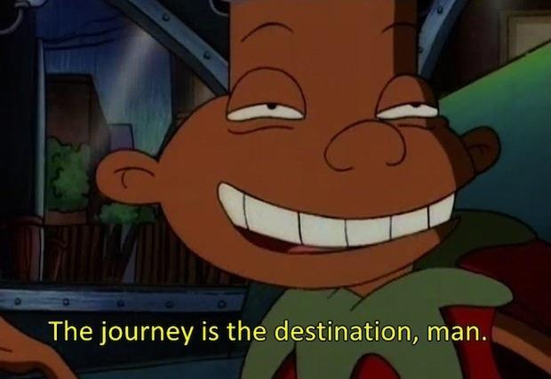 To each their own journey.