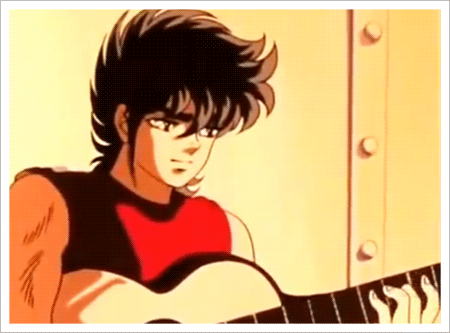 Prominente estrés He aprendido Saint Seiya Vive • Seiya tocando guitarra, muy deprimido (SS cap...