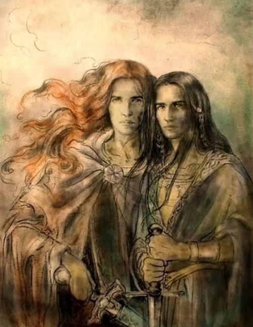 fuckyeahlotrelves:Maedhros and Fingon &lt;3