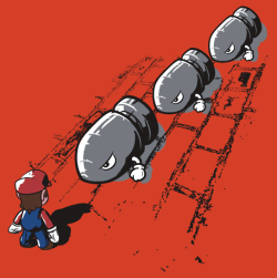 it8bit:  Mario in Tiananmen Square Created by SentimentalPug Prints and T-Shirts available on RedBubble