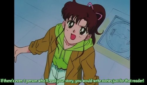 yamino: adventuresofcomicbookgirl: Mako: If there’s even one person that would read your story