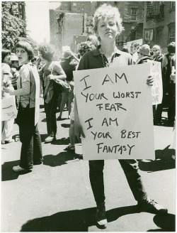 thenikkibot:  Gay pride. USA, 1970  