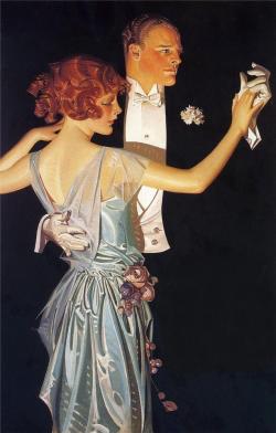 poboh:  J.C. (Joseph Christian) Leyendecker. American Illustrator (1874 - 1951) 