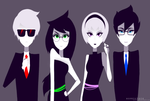 vintage-aerith: hazelxfaerie: sketch-party: heyitspj: t unreal-ed: Classystuck !! All credits g