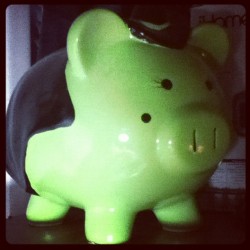 Elphaba pig olololol (Taken with Instagram)