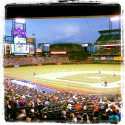 Taken with Instagram at Coors Field