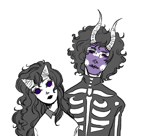 sela-petrae:  these two would be so cute if they weren’t so fucking creepy. 
