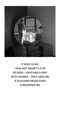 cavetocanvas:  Carrie Mae Weems, Not Manet’s Type (detail), 1997. Courtesy of the artist and Jack Shainman Gallery, New York. Copyright Carrie Mae Weems. 